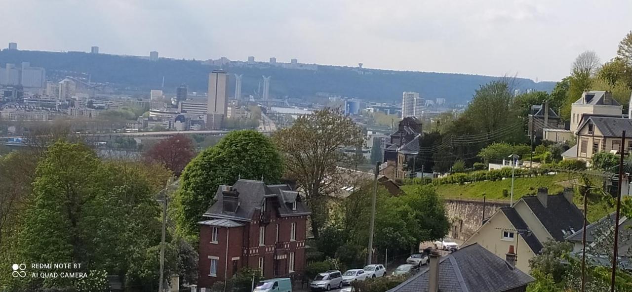 Charmante Villa Familiale A Rouen Bonsecours Экстерьер фото